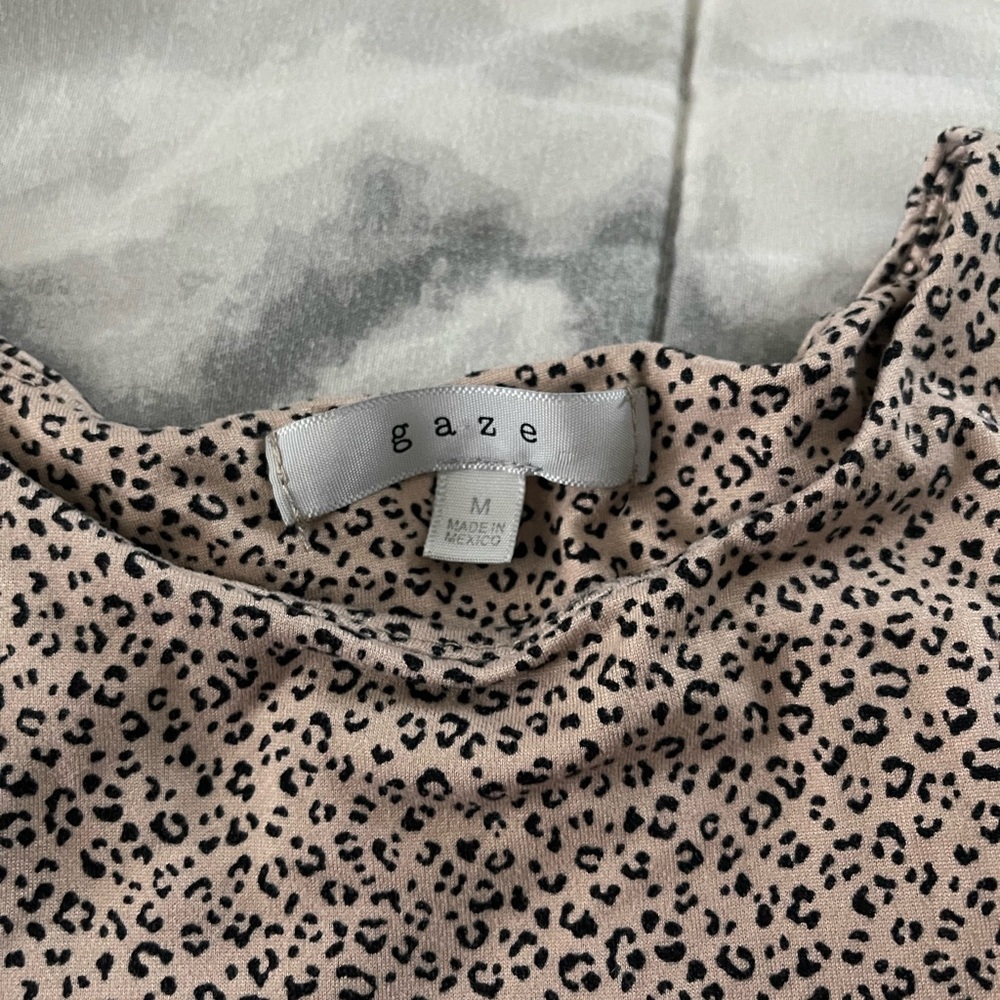 Leopard bodysuit